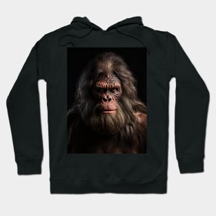 Bigfoot face t-shirt Hoodie